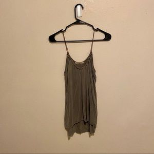 Zara olive green tank